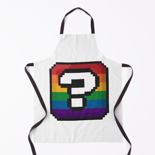Item preview, Pixel Rainbow Question Mark Box designed and sold by LiveLoudGraphic.