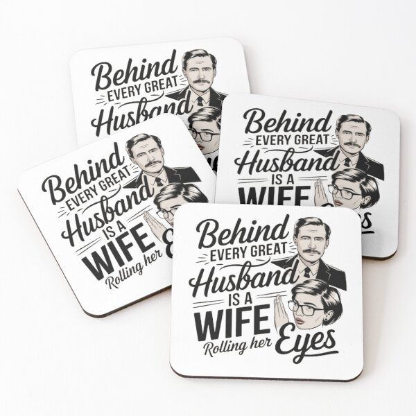 Item preview, Behind Every Great Husband: Eye-Roll Edition designed and sold by PARNAZ2021.