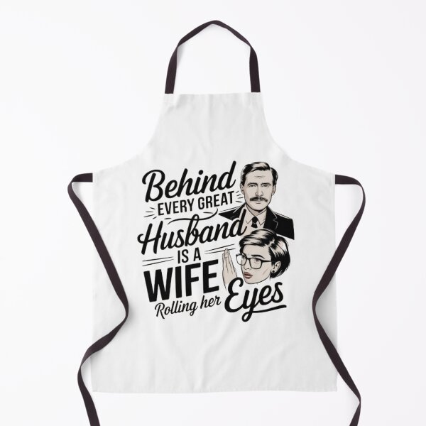 Item preview, Behind Every Great Husband: Eye-Roll Edition designed and sold by PARNAZ2021.