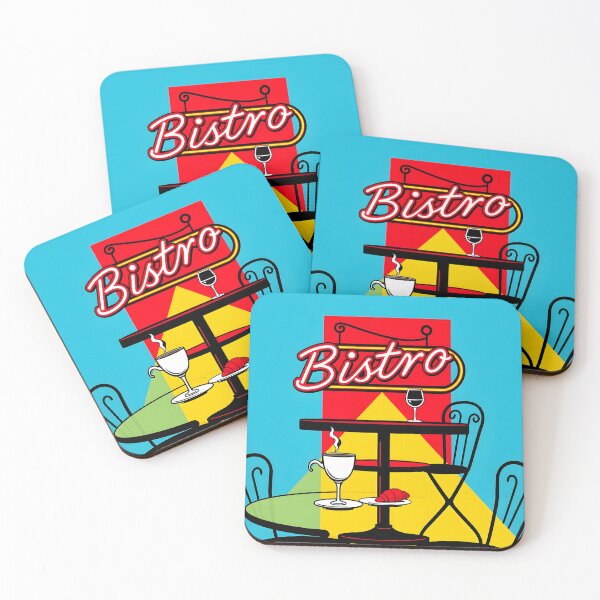 Item preview, Bold Bistro – Retro Dining Pop Art Poster designed and sold by LSVart.