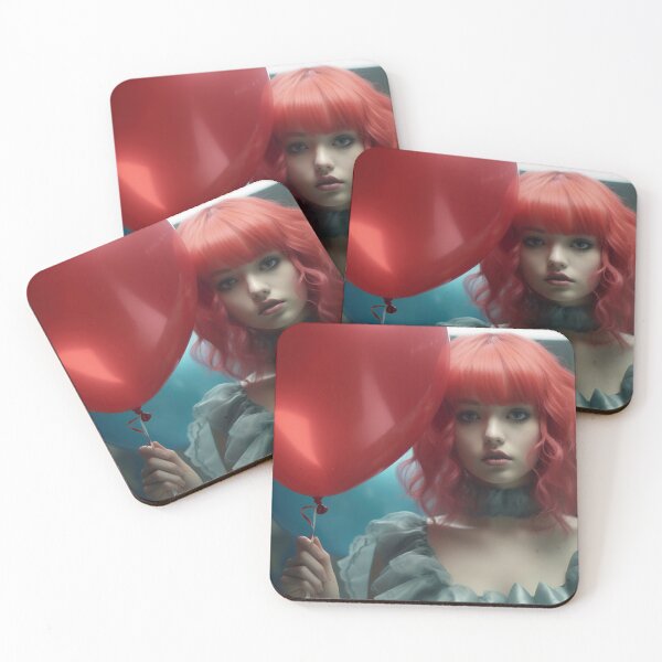 Item preview, Whimsical Gaze with Balloon designed and sold by anytka.