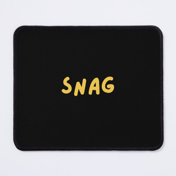 Item preview, Snag! Australian Culture, Australian Slangs, simple cute text design designed and sold by Funny Australian Quotes.