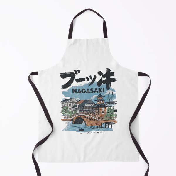 Item preview, Nagasaki – Vintage Harbor & Historic Charm designed and sold by SignumShop.