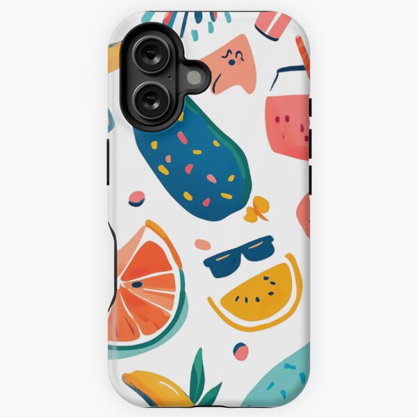 Item preview, Fruity Fun – Colorful Summer Pattern Design designed and sold by Home & Kiddos Creations.