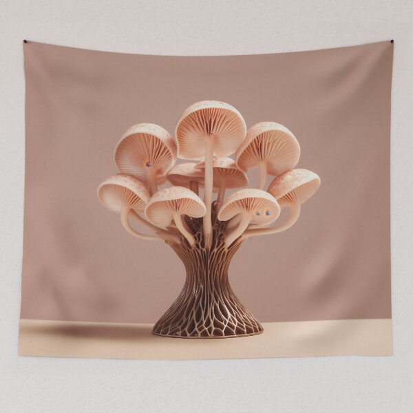 Item preview, Unique mushroom sculpture design designed and sold by anytka.