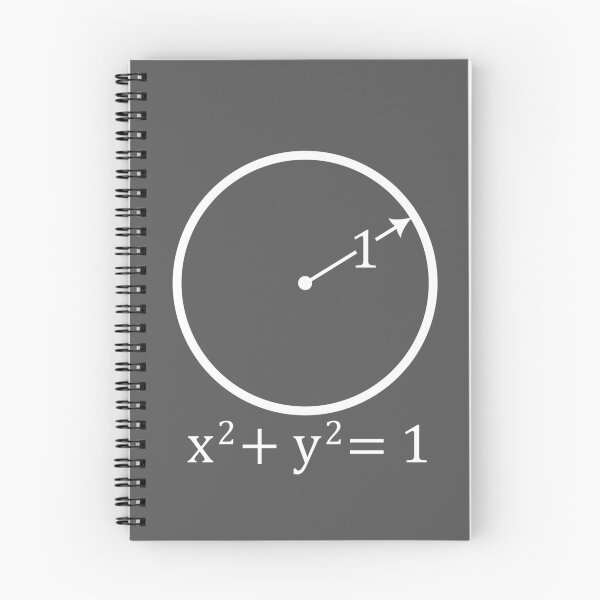 Item preview, Unit Circle Equation Math Design (Dark Colors) designed and sold by Pi Foundry.