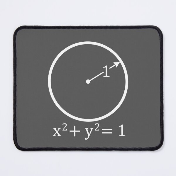 Item preview, Unit Circle Equation Math Design (Dark Colors) designed and sold by Pi Foundry.