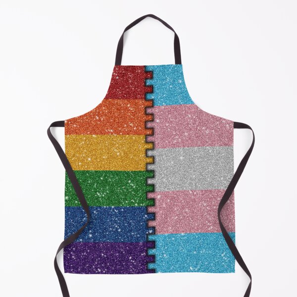 Item preview, Faux Glitter LGBTQ Rainbow and Transgender Pride Merge Flag Background designed and sold by LiveLoudGraphic.