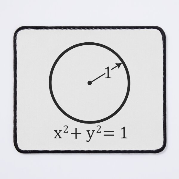 Item preview, Unit Circle Equation Math Design (Light Colors) designed and sold by Pi Foundry.