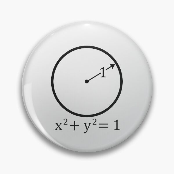Item preview, Unit Circle Equation Math Design (Light Colors) designed and sold by Pi Foundry.