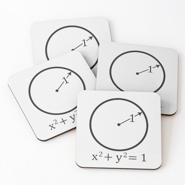 Item preview, Unit Circle Equation Math Design (Light Colors) designed and sold by Pi Foundry.