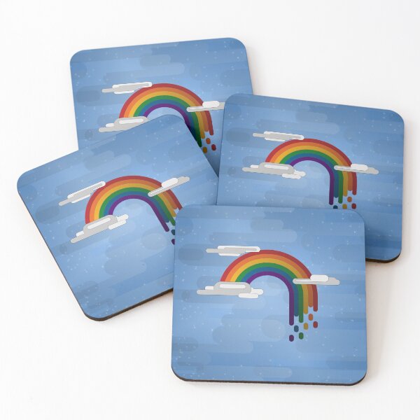 Item preview, LGBTQ Pride Flag Minimalist Rainbow Design designed and sold by LiveLoudGraphic.