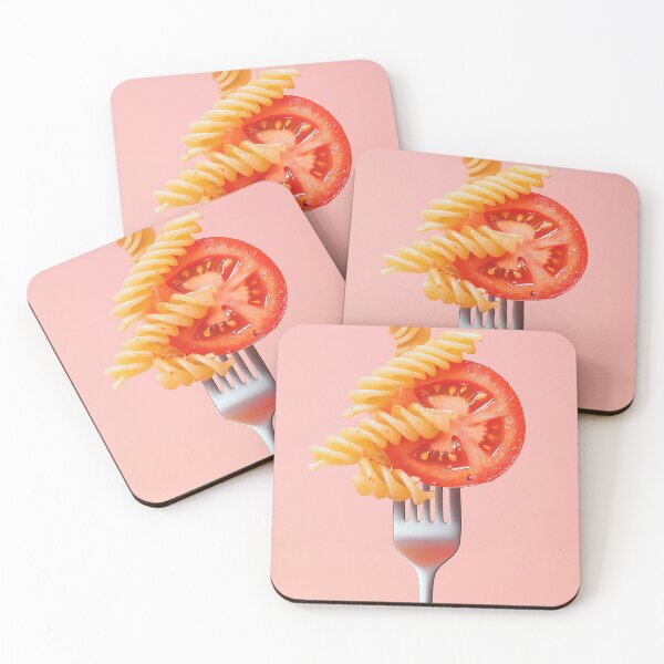 Item preview, Pasta, tomato on fork designed and sold by anytka.