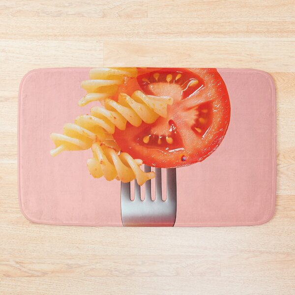 Item preview, Pasta, tomato on fork designed and sold by anytka.
