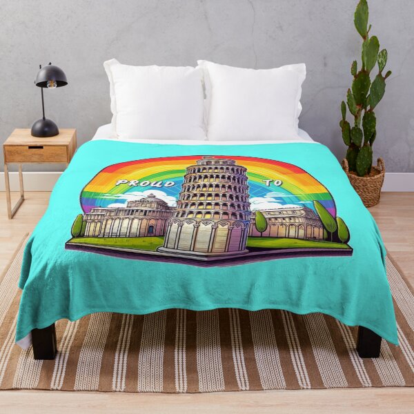 Item preview, Proud to Lean – Fiero della mia inclinazione | Torre di Pisa LGBTQ+ Art designed and sold by Design by Anthony .