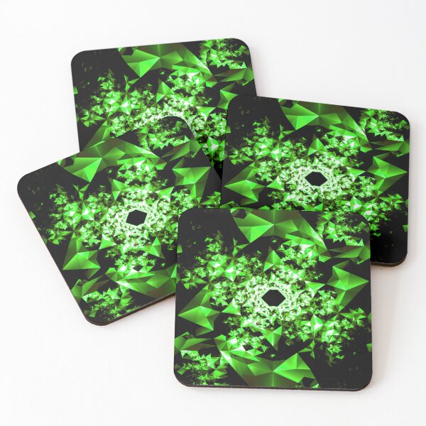 Item preview, Green Fractal Kaleidoscope designed and sold by Exodoi.
