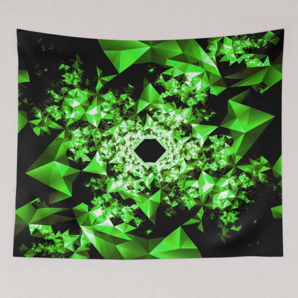 Item preview, Green Fractal Kaleidoscope designed and sold by Exodoi.