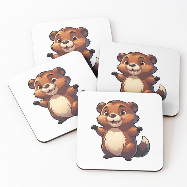 Item preview, Adorable Cartoon Beaver designed and sold by KateVil.