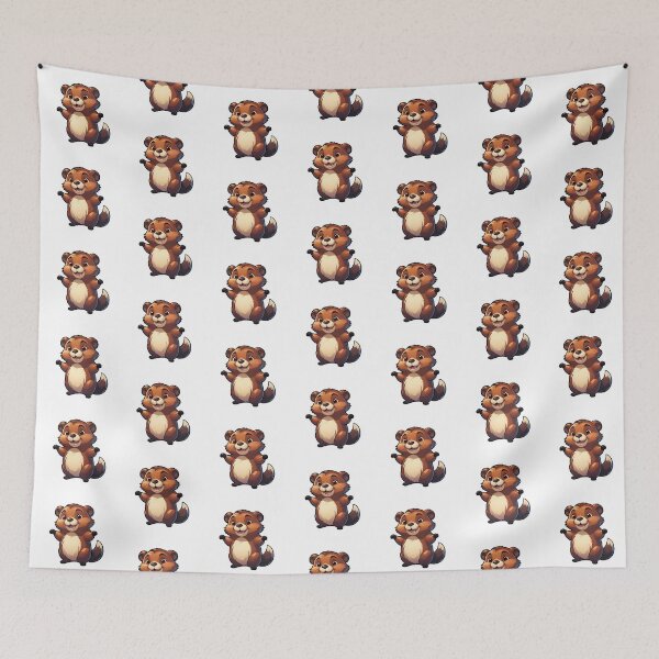 Item preview, Adorable Cartoon Beaver designed and sold by KateVil.