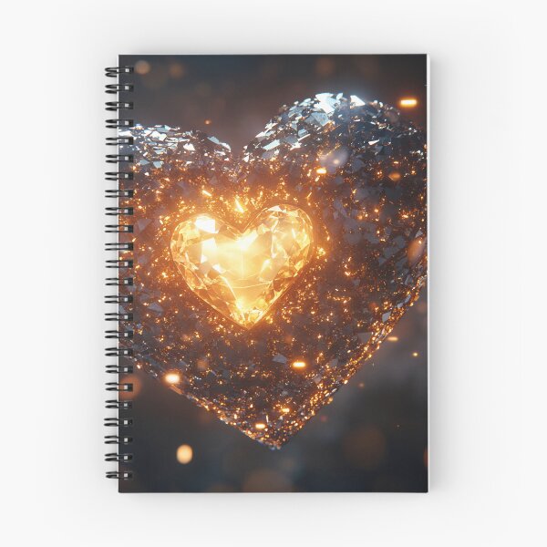 Item preview, Glowing core heart crystal designed and sold by anytka.