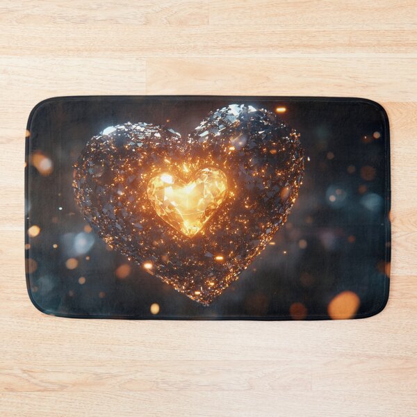 Item preview, Glowing core heart crystal designed and sold by anytka.