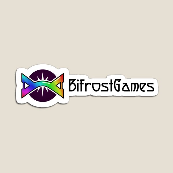 Item preview, BifrostGames Logo with text designed and sold by BifrostGames.