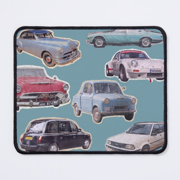 Item preview, Car Magazine Clipping Aesthetic – Retro Automotive Collage Vibes designed and sold by cloudrevive.