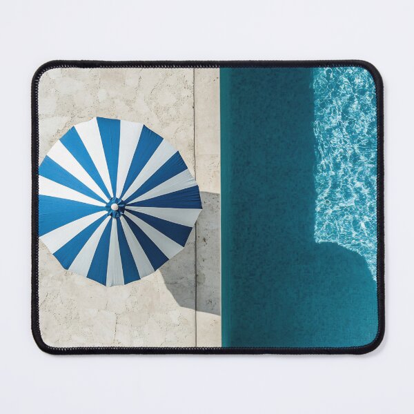 Item preview, Bright summer umbrella beside pool designed and sold by anytka.