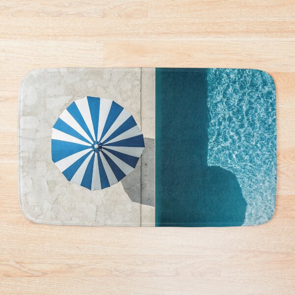 Item preview, Bright summer umbrella beside pool designed and sold by anytka.