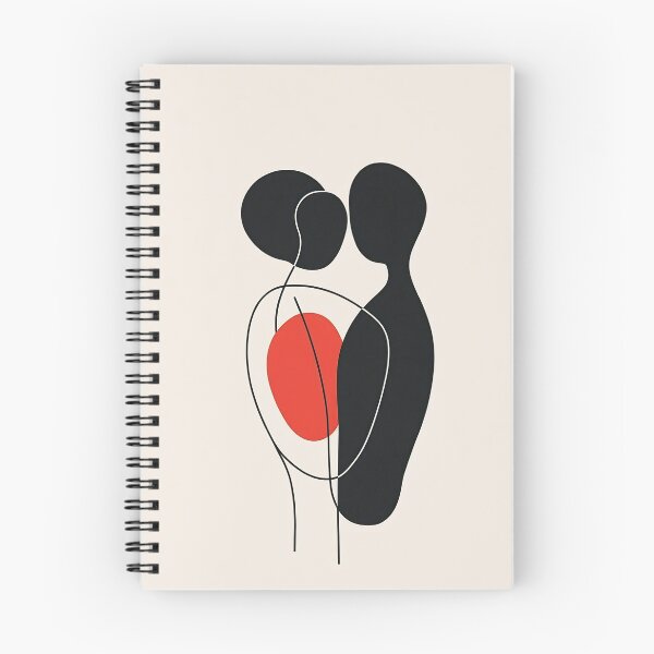 Item preview, Embracing lines in modern art form designed and sold by anytka.