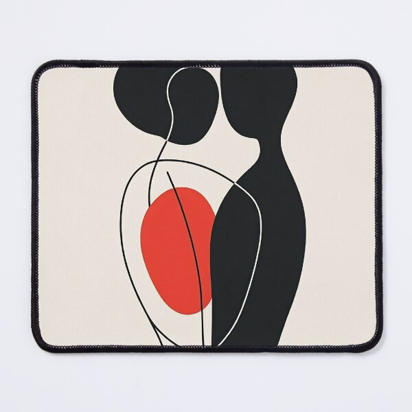 Item preview, Embracing lines in modern art form designed and sold by anytka.