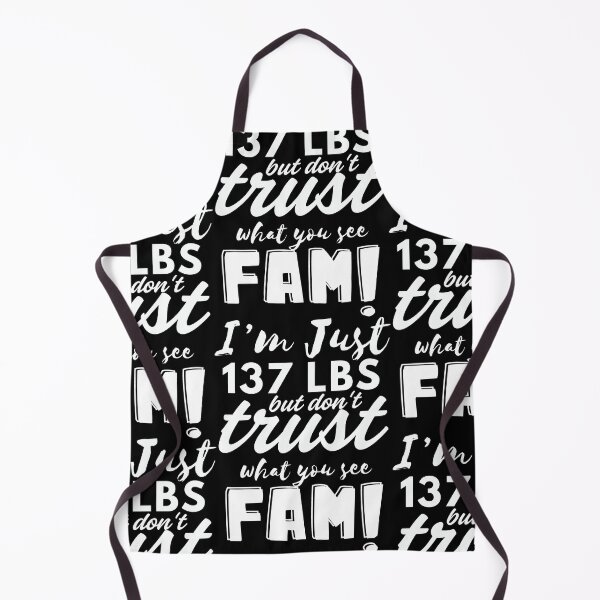 Item preview, I’m Just 137 LBS White Bold Letters Mystery designed and sold by SplashTastic.
