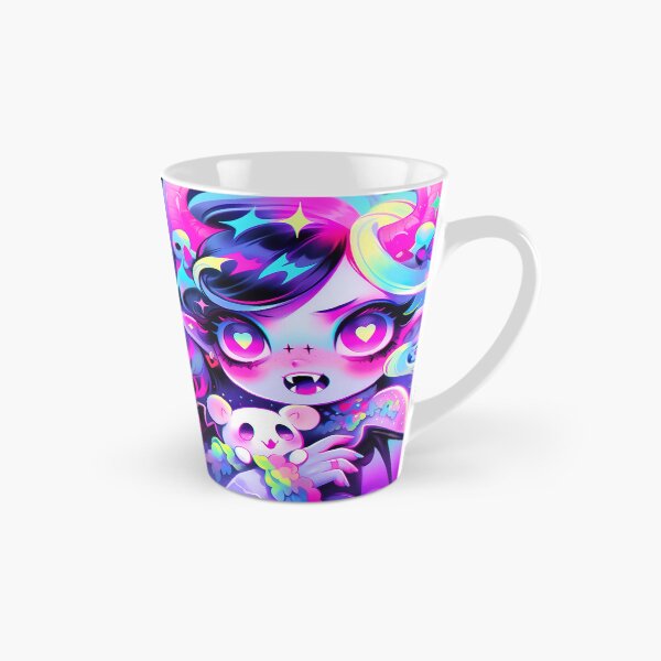 Item preview, Gothic Pastel Vampire Demon Anime Girl designed and sold by bubblegoth.