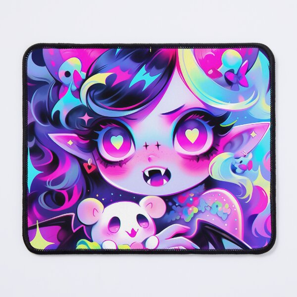 Item preview, Gothic Pastel Vampire Demon Anime Girl designed and sold by bubblegoth.