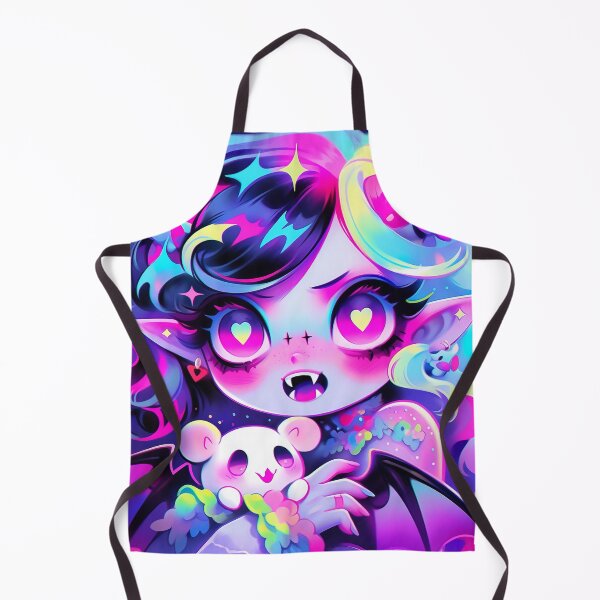 Item preview, Gothic Pastel Vampire Demon Anime Girl designed and sold by bubblegoth.