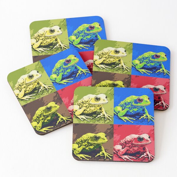 Item preview, Frog Popart designed and sold by RedHandedOD.