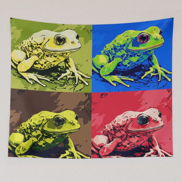 Item preview, Frog Popart designed and sold by RedHandedOD.