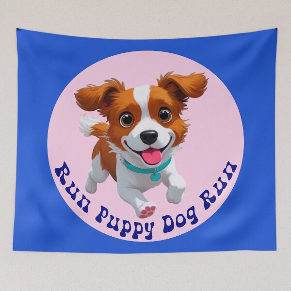 Item preview, RUN PUPPY DOG RUN 2 designed and sold by DigitalandPhoto.