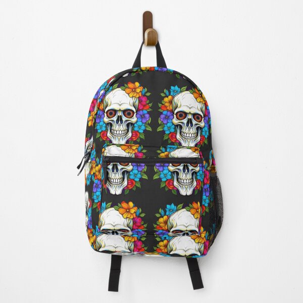 Item preview, Flowers Skull designed and sold by rainsdesigns.