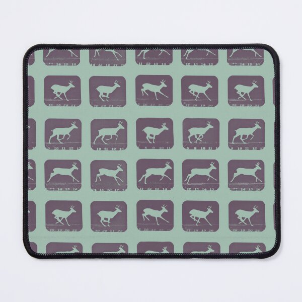 Item preview, Eadward Muybridge - Running Deer in velvet shadow designed and sold by DreamingBeetle.
