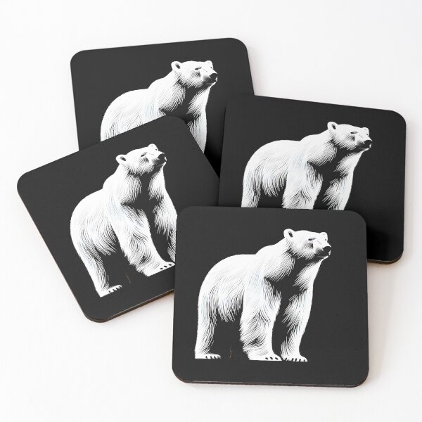 Item preview, Frozen Kingdom – Majestic Polar Bear Art designed and sold by VaryVibe.