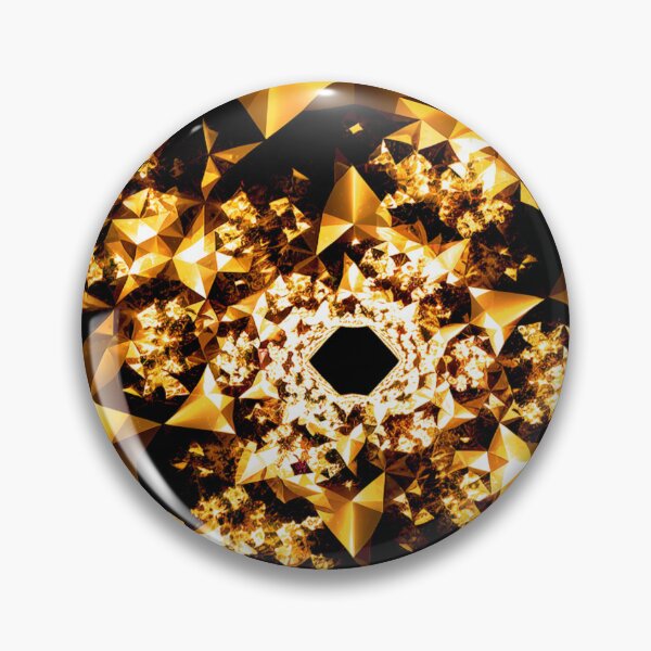 Item preview, Orange Fractal Kaleidoscope designed and sold by Exodoi.