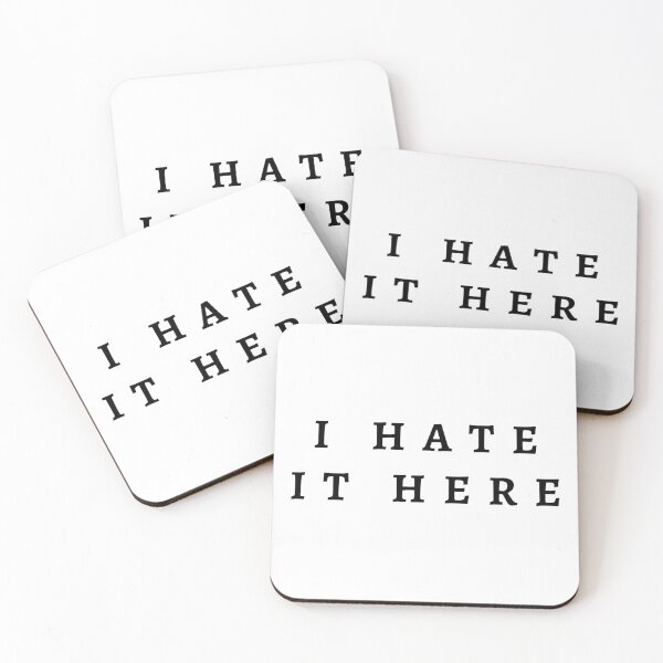 Item preview, I Hate It Here designed and sold by iswiftyouwould.