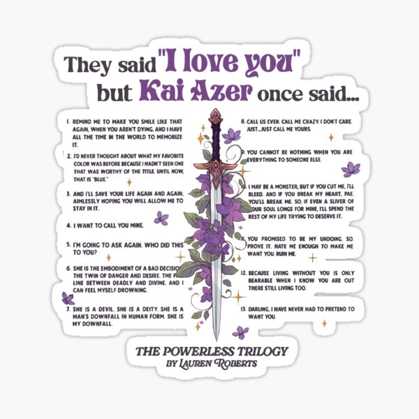 Artikel-Vorschau von Sie sagten: ICH LIEBE DICH, aber Kai Azer sagte einmal: Retro-Zitat, designt und verkauft von inkygreenshop.
