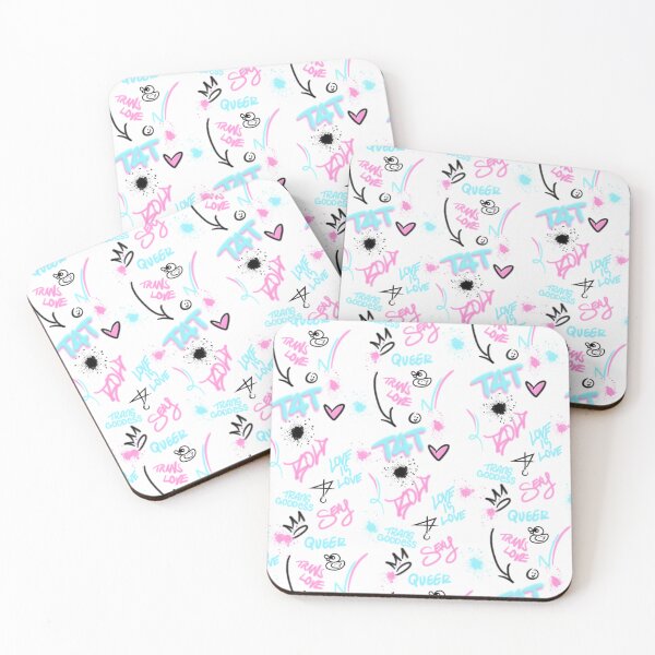 Item preview, T4T/Trans Fem Graffiti Pattern designed and sold by DSKYZDDesign.