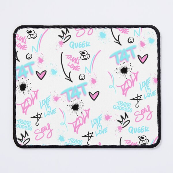 Item preview, T4T/Trans Fem Graffiti Pattern designed and sold by DSKYZDDesign.