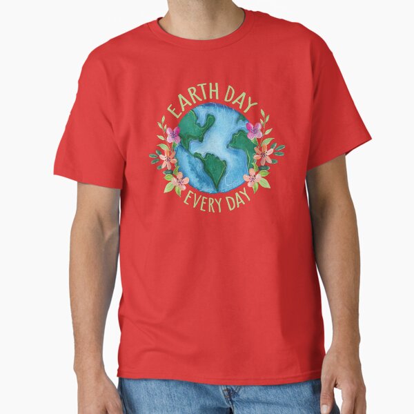 Item preview, Earth Day Everyday Retro Earth Lover designed and sold by inkygreenshop.
