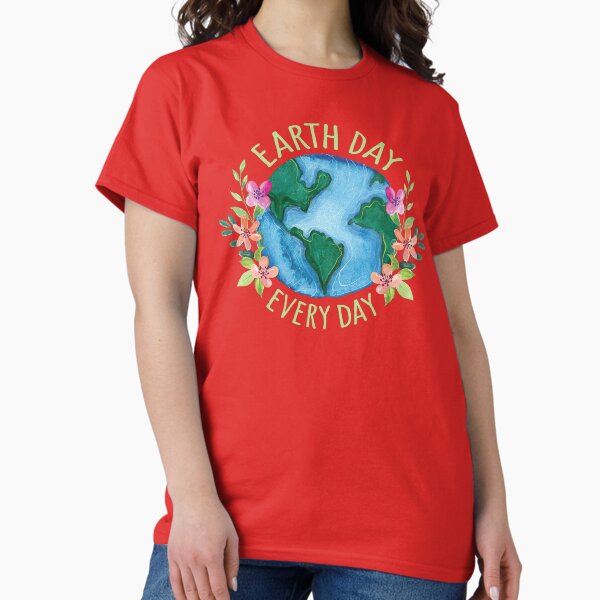 Artikel-Vorschau von Tag der Erde Alltag Retro Erdliebhaber, designt und verkauft von inkygreenshop.