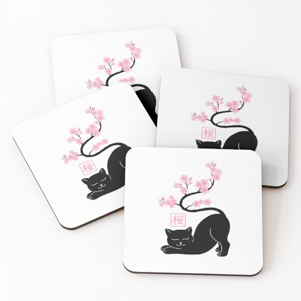 Item preview, Sakura flower cat designed and sold by coffeeman.