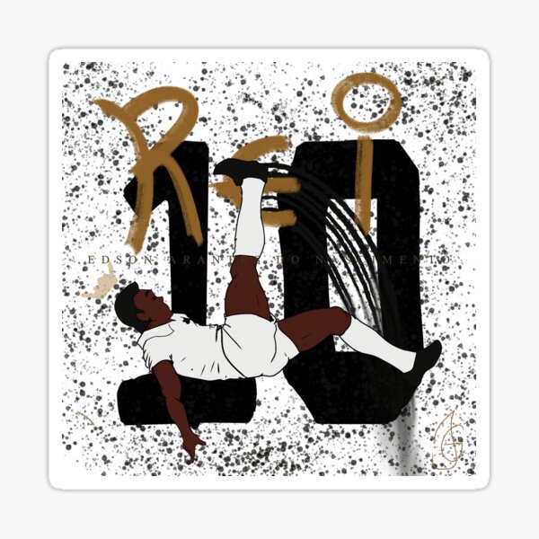 Item preview, Pelé - The King of Soccer - Rei designed and sold by fabiogermano.